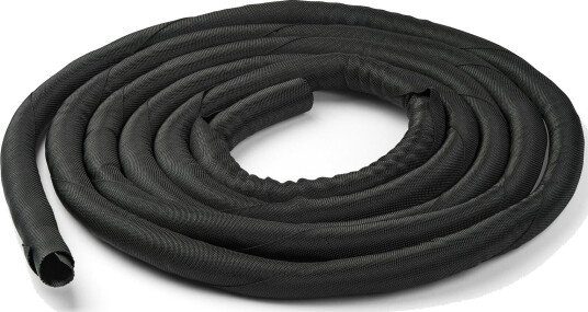 STARTECH 15 ft. / 4.6m Cable Management Sleeve - Trimmable Fabric - Cord Concealer - Wire Hider - Cord Organizer WKSTNCM2