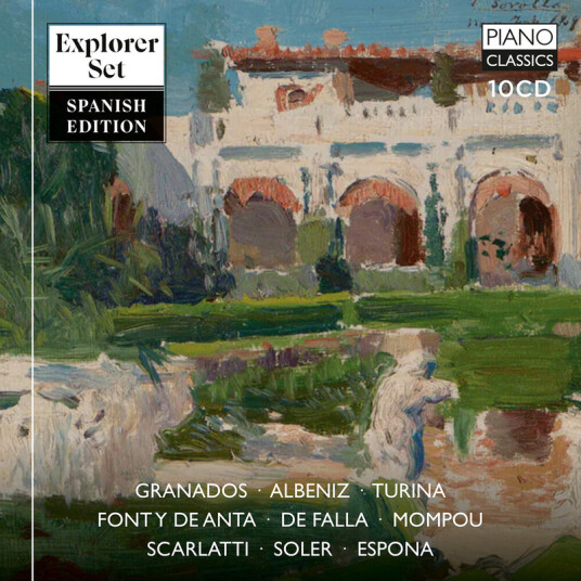 JeanFrancois Dichamp Esteban Sanchez Sebastian Stanley Pedro Piquero Riccardo Schwartz Benita Meshulam Alessandro Deljavan Melani Mestre Explorer Set CD