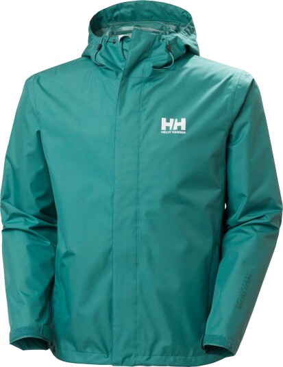 Helly Hansen Seven J Regnjakke Herre Opal Green XXL(56)