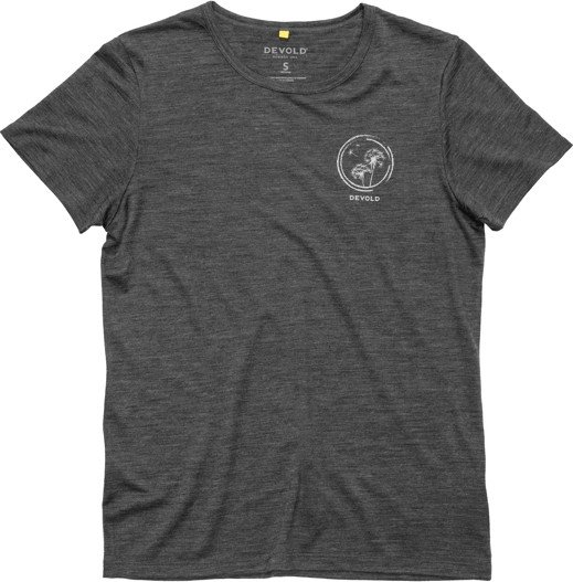 Devold Active "spring" Tee Wmn Anthracite M Devold Active "spring" Tee Wmn Anthracite M