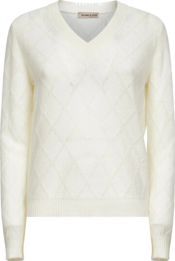 Blanca Vita Dame Strikkevarer Beige 2XS, Blanca Vita Dame Strikkevarer Beige 2XS,
