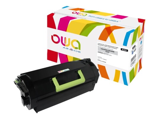 Owa - Sort - Kompatibel - Genprodusent - Tonerpatron Alternativ Til: Lexmark Ms81x - For Lexmark Ms810de Ms810dn Ms810dtn Ms810n