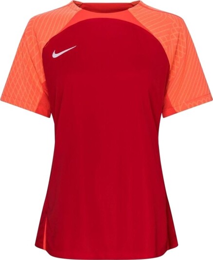 Nike Spillerdrakt Dri FIT Strike III Rød/Rød/Hvit Kvinner størrelse X Large