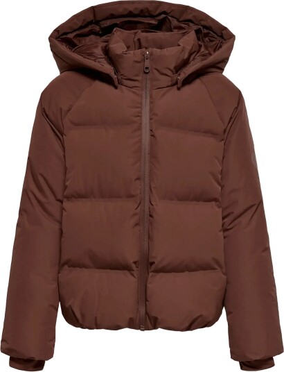 Kids Only Kogellie Functional Hood Jacket Otw Noos BROWN STONE 128