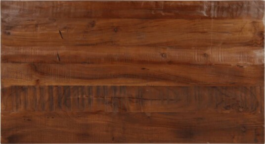 Bordplate 110x60x2,5 cm rektangulær gjenvunnet heltre