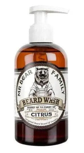 Mr Bear Family Beard Wash Citrus