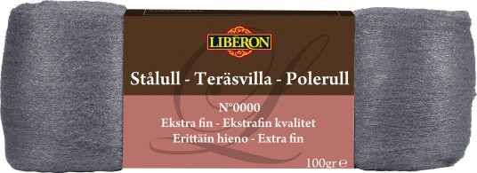 STÅLULL POLERULL NR 0000 100G STÅLULL POLERULL NR 0000 100G