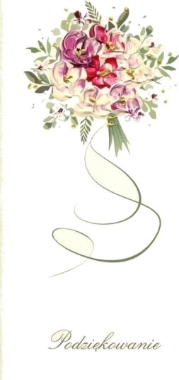 Mak Takkekort Dl P102 Bukett Med Blomster