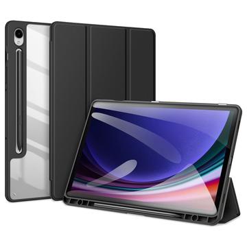 Dux Ducis Samsung Galaxy Tab S10 FE/S9 FE Toby Tri Fold Smart Folio etui Svart