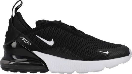 Nike Sneaker Air Max 270   Svart/hvit/antrasitt Barn størrelse 33½