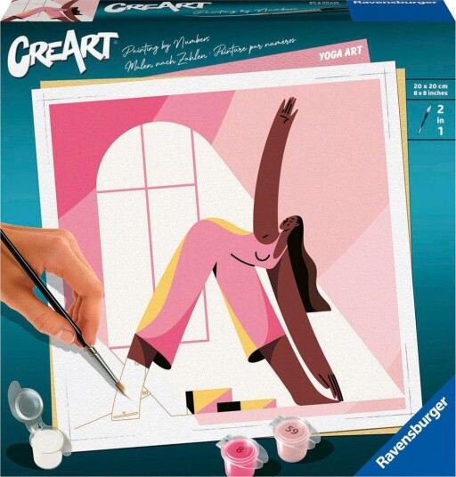 Ravensburger CreArt Mal etter nummer 12+ år Yoga