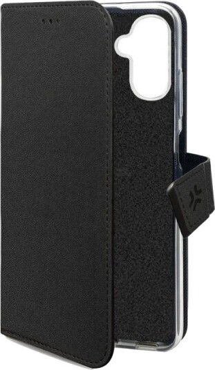 Celly Lommebokdeksel Galaxy A27 5G Økologisk Skinn Svart