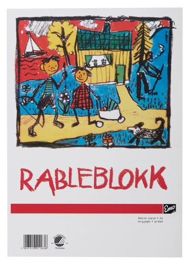 Emo Rableblokk A3 100G 50 Blad