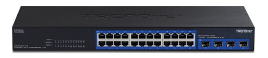 Trendnet Teg-S50284 - Version V1.0R - Switch - Smart - 24 X 10/100/1000/2.5G + 4 X 10 Gigabit Sfp+ - Rackmonterbar - Taa-Samsvar