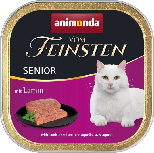 Animonda Vom Feinsten Våtfôr Senior Med Lam 36 X 100 G Animonda Vom Feinsten Våtfôr Senior Med Lam 36 X 100 G