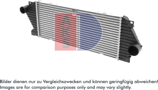 Intercooler AKS DASIS 127025N