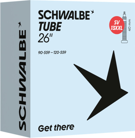 Schwalbe slange 26"x3,60-4,80 (90/120-559) 40mm racerventil
