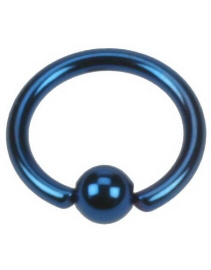 Utgått Blue Ball Closure Ring 1.2 x 8 mm