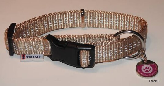Trine Trygg Halsbånd Beige L