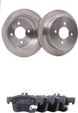 Bremseskiver og klosser RIDEX 3405B2236