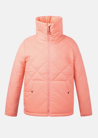 Huski Wear W Liner Puff Jacket Powder Pink Xs Høstjakker