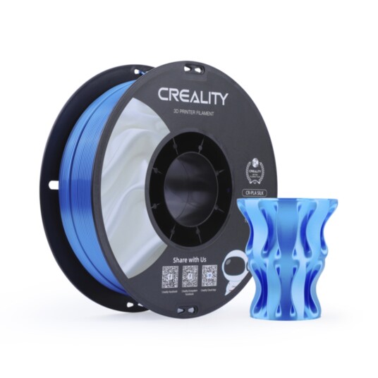 Creality CR PLA Silk   1.75mm   1kg Blå