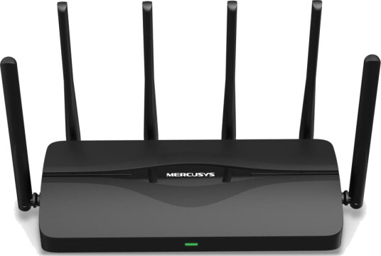 Mercusys MR47BE Tri-Band WiFi 7 Ruter 2.5 Gbps - Sort