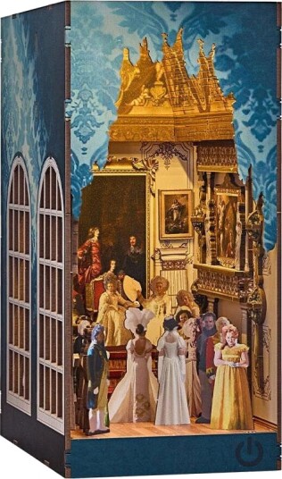 Revell Tiny Adventures Book Nook Bridgerton The Duke And I Byggesett 136 Deler