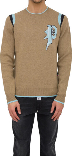 Philipp Plein Herre Strikkevarer Beige L,