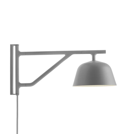 Muuto Ambit Vegglampe Grå