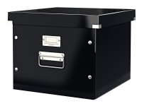 Leitz Click & Store - Oppbevaringsboks - for A4 - svart Leitz Click & Store - Oppbevaringsboks - for A4 - svart