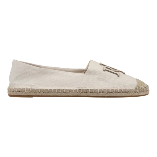 Lauren Ralph Lauren Cameryn Iii Canvas & Leather Espadrille - Beige - 39