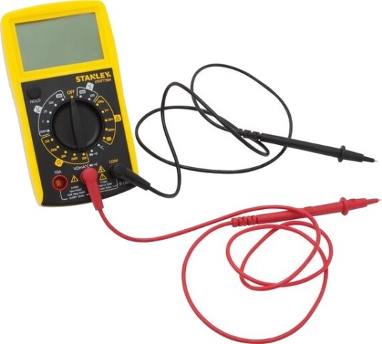 Stanley Multimeter Med Stor Lcd Skjerm Stanley Multimeter Med Stor Lcd Skjerm