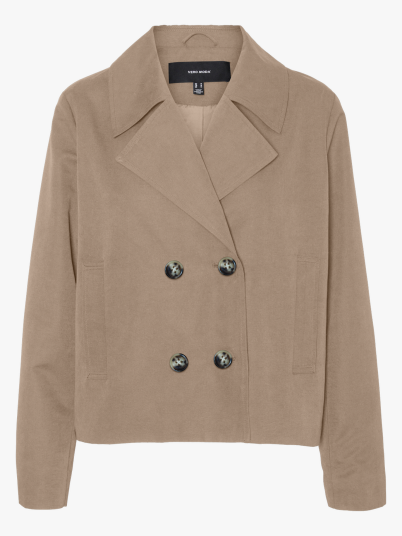 Vero Moda Girl Chloe Mia Short Trenchcoat Beige 116 Vero Moda Girl Chloe Mia Short Trenchcoat Beige 116