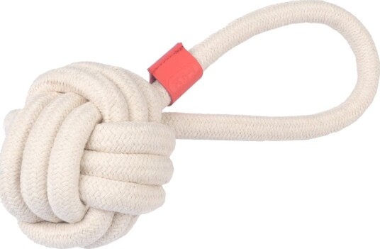 Tiaki Hundeleke Tauball Med Håndtak L 23 X Ø 8.3 cm