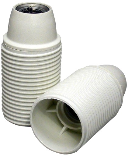 Kronefatning E14, Hvit Kronefatning E14, Hvit