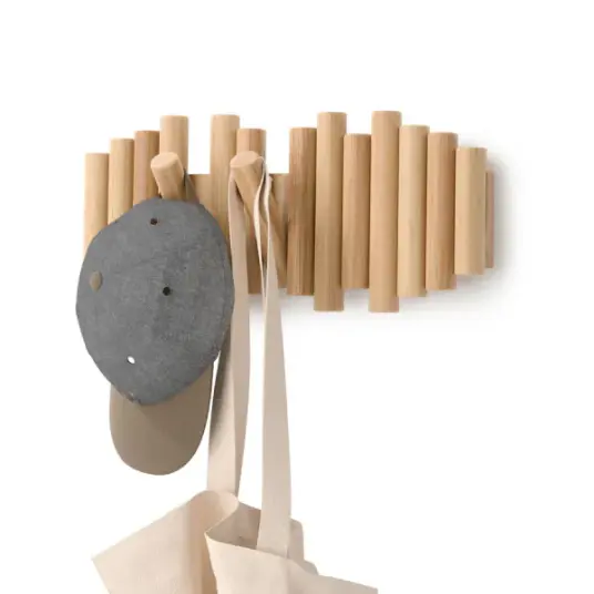 Umbra Picket 5 knaggrekke natur Umbra Picket 5 knaggrekke natur