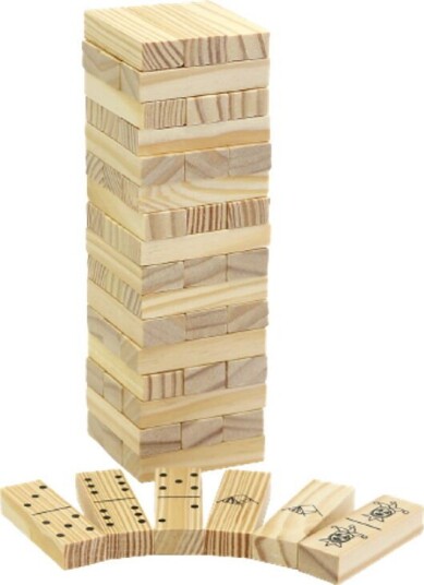 Coghlan's 3 In 1 Tower Game No Colour OneSize Coghlan's 3 In 1 Tower Game No Colour OneSize