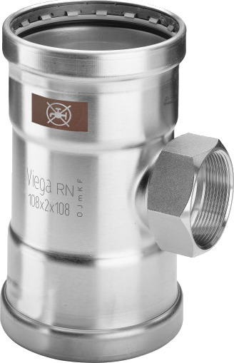 VIEGA 108mmx3/4x108mm Temponox XL T-stykke