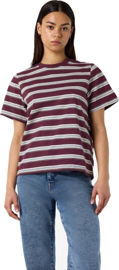 NOISY MAY Nmember S/S T Shirt Jrs Noos Burgundy M NOISY MAY Nmember S/S T Shirt Jrs Noos Burgundy M
