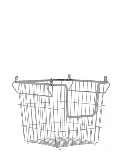 house doctor Basket, Hdtaw, Chrome Finish - Silver - ONE SIZE house doctor Basket, Hdtaw, Chrome Finish - Silver - ONE SIZE