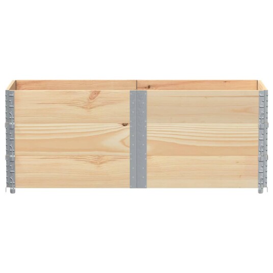 Pallekarmer 3 stk 150x50 cm heltre furu