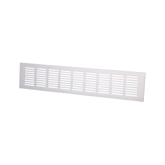 Flexit Overstrømningsrist 400x80mm Matt Aluminium Flexit Overstrømningsrist 400x80mm Matt Aluminium