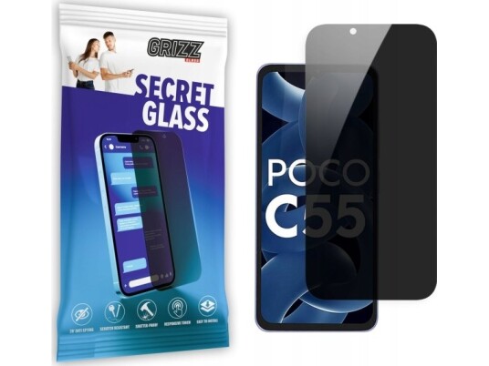 Grizzglass Personvernglass Grizzglass Secretglass Xiaomi Poco C55
