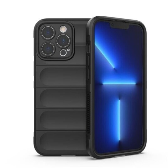 Hurtel Magic Shield Case iPhone 13 Pro Flexible Armored Cover Black