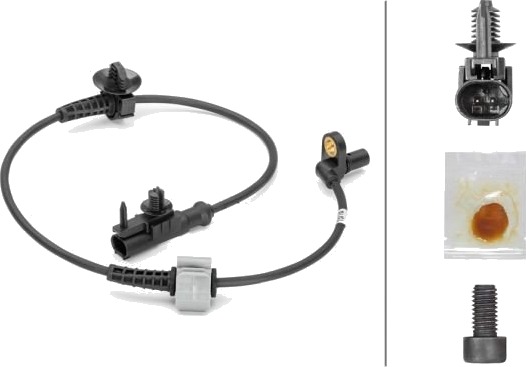 HELLA 6PU 230 040 421 Sensor ABS
