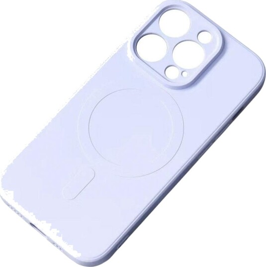 Hurtel Silikon MagSafe-deksel for iPhone 16e Lys blå