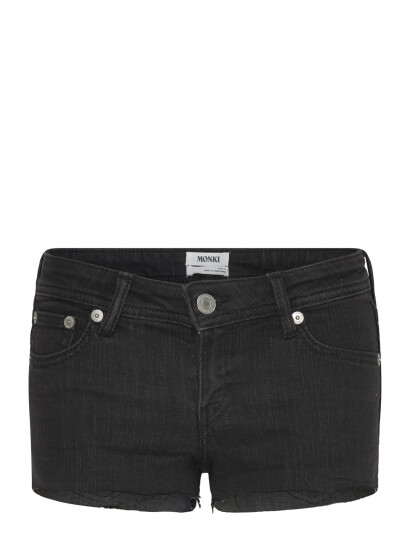 Monki Denim Hotpants   Black   32