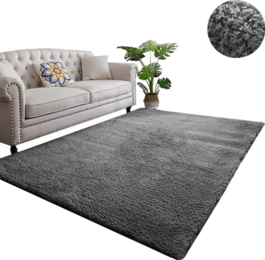 Teppe Alpakka Strado 200x300 Alpakkagrå grå universal