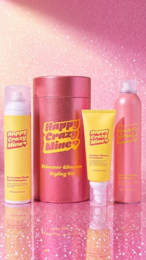 Happy Crazy Mine Shimmer Glimmer Styling Kit